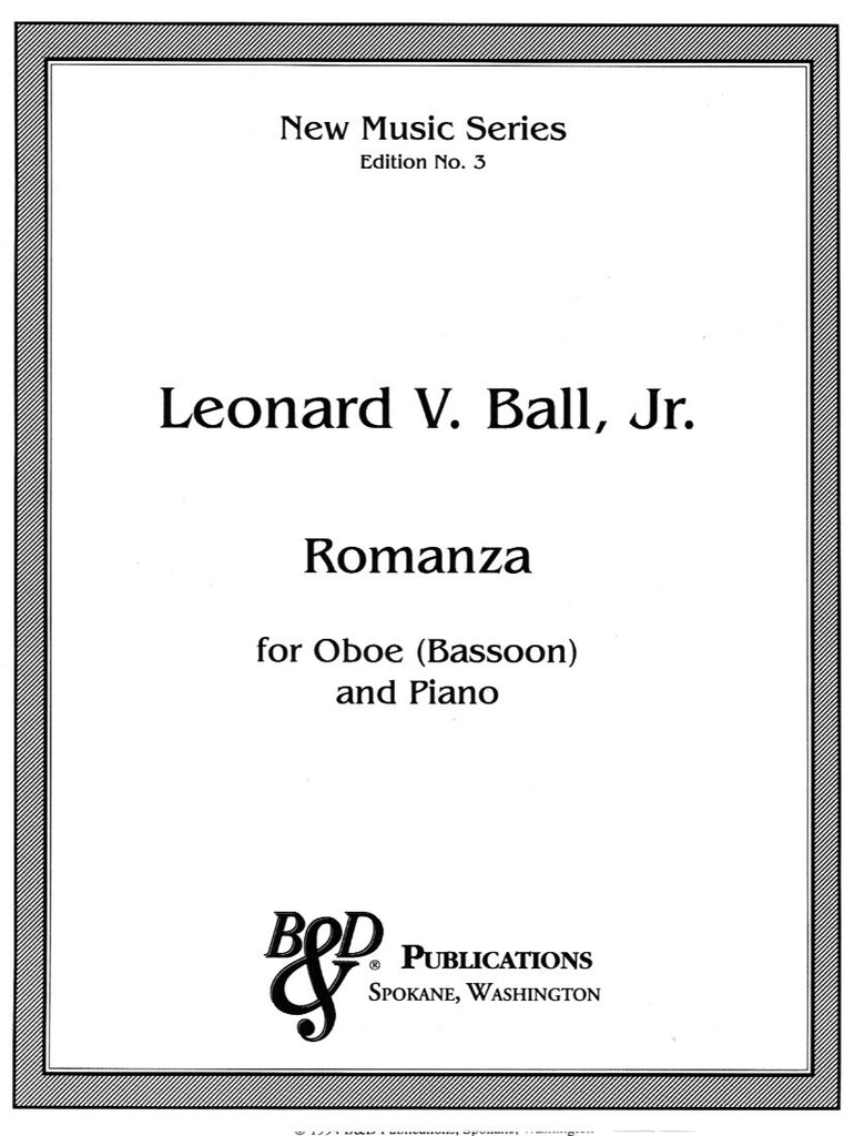 Romanza Oboe Leonard Ball